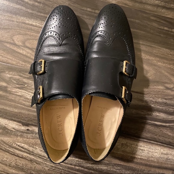 J.Crew Double Monk Strap Loafers - US 6 - VGUC - Picture 2 of 3